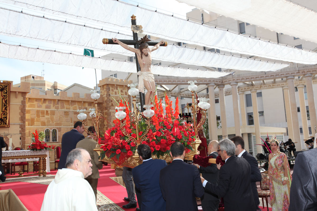 Concentración para recoger el cristo