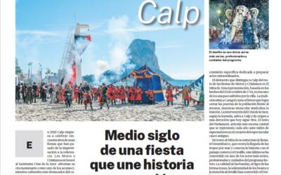 Calp celebra medio siglo de una fiesta que une historia y emoción