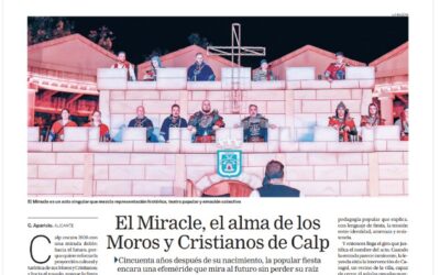 El Miracle, el corazón de la fiesta de Moros y Cristianos que cumple 50 años en Calp