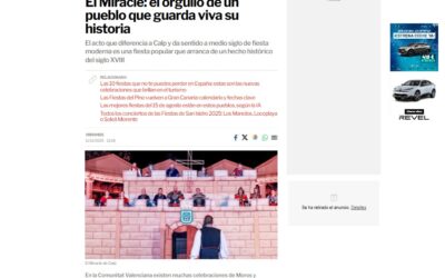 “El Miracle”: the pride of a town that keeps its history alive